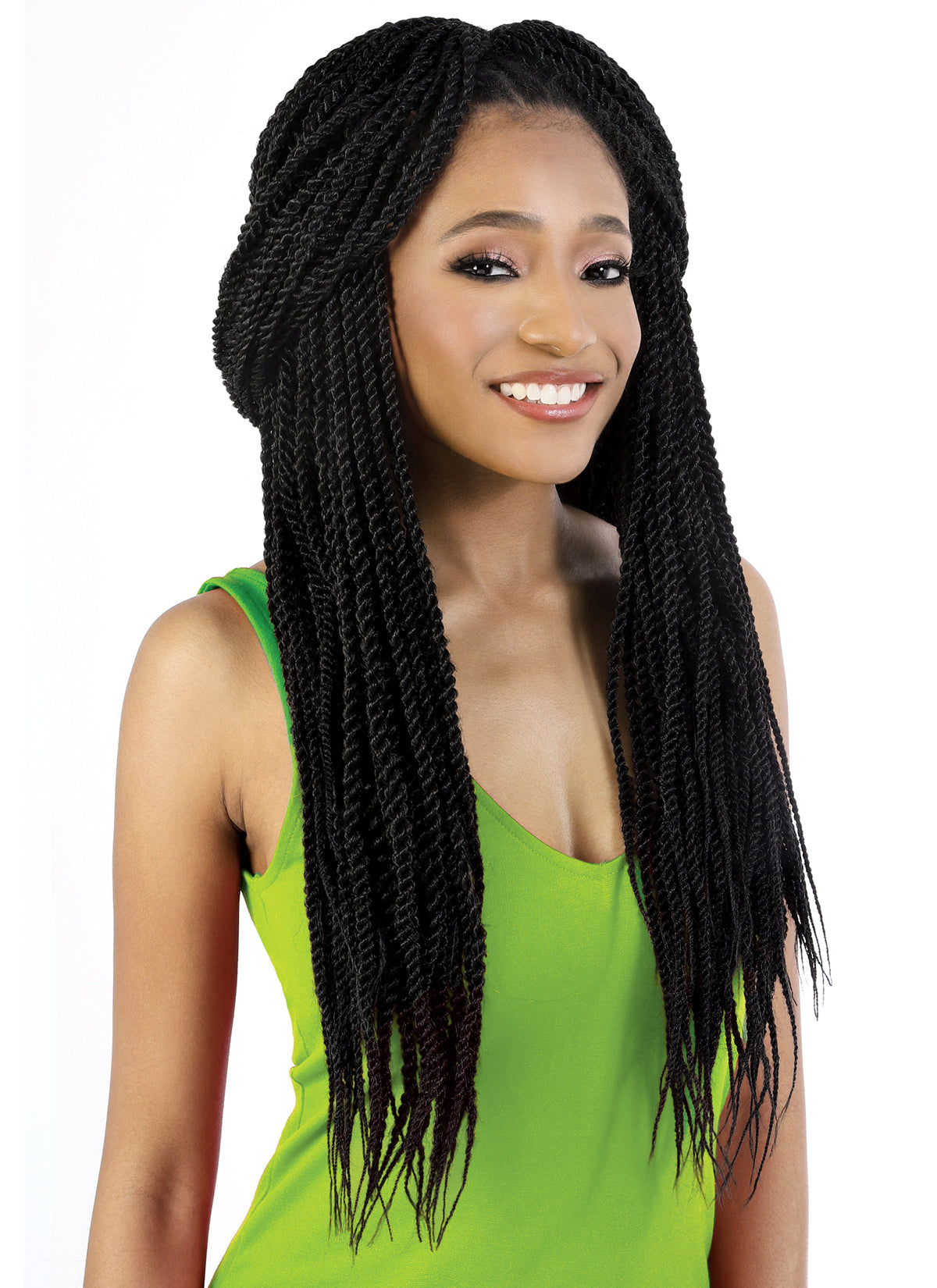 Beshe Crochet Braid 3X Pack Pre-Layered Senegal Twist Braid C.SEN324 - Elevate Styles