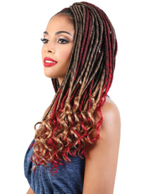 Thumbnail for Beshe Crochet Braid 3X Pack Pre-Looped Straight Goddess Locs Braid C.SGLOC320 - Elevate Styles