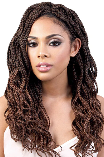 Beshe Crochet Braid Feather Lite 2x Wavy Box Braid 20" C.WBOX220 - Elevate Styles