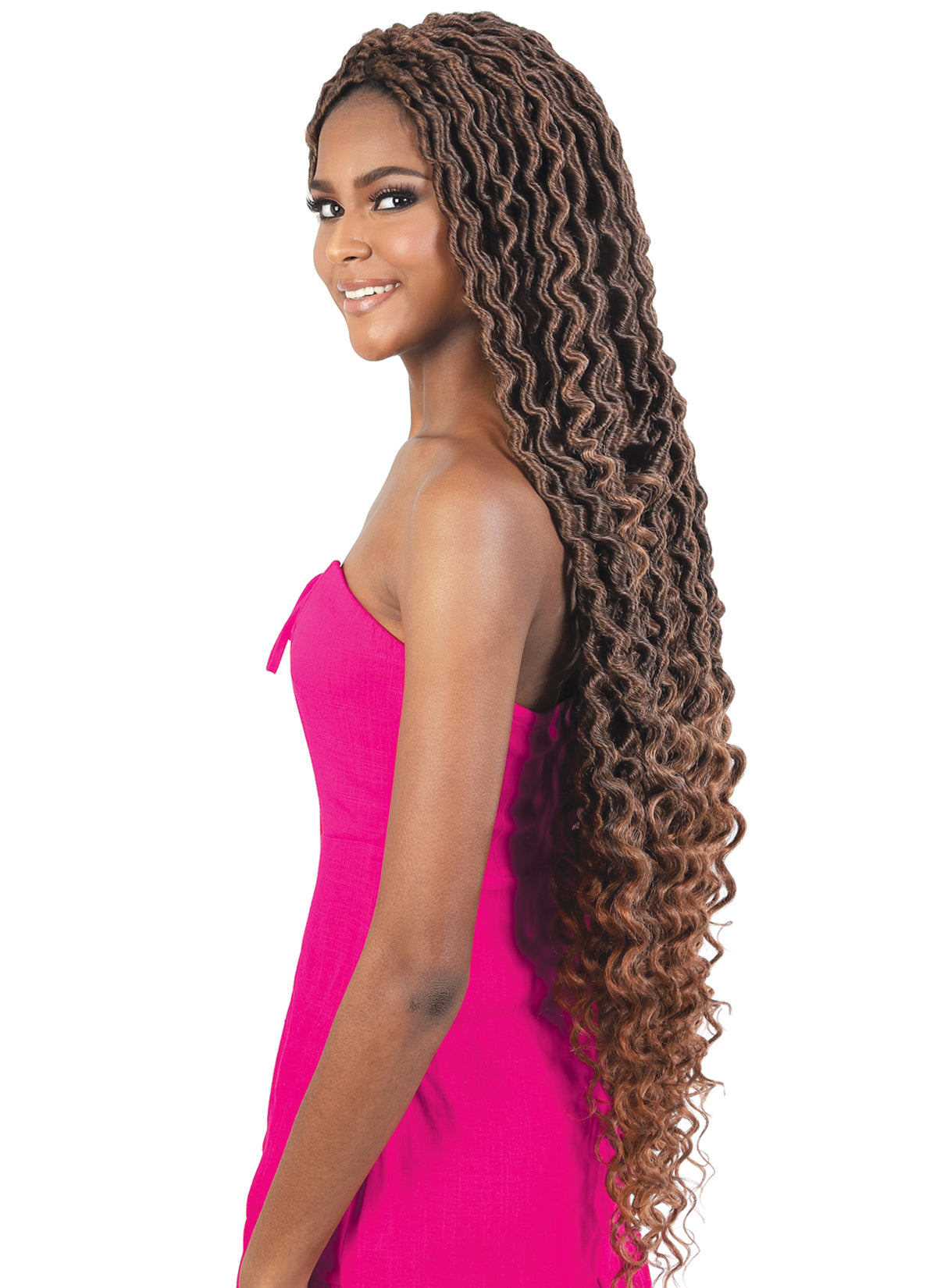 Beshe Crochet Braid Pre-Looped 5x Pack Goddess Locs Braid C530.GODL - Elevate Styles