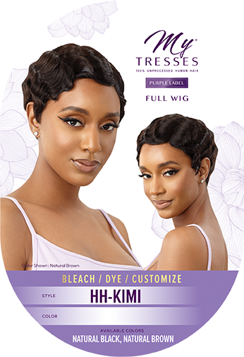 MyTresses Purple Label Full Cap Human Hair Short Pixie Wig HH KIMI - Elevate Styles