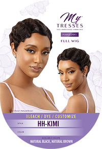 Thumbnail for MyTresses Purple Label Full Cap Human Hair Short Pixie Wig HH KIMI - Elevate Styles