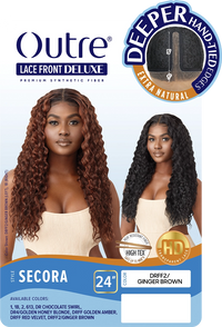 Thumbnail for Outre Premium Synthetic Lace Front Deluxe Wig Secora - Elevate Styles