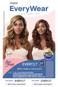 Thumbnail for Outre Synthetic Pre-Plucked HD Transparent Lace Front Wig Every 17 - Elevate Styles