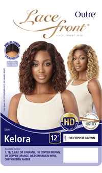 Thumbnail for Outre HD Pre-Plucked Lace Front Wig Kelora 12