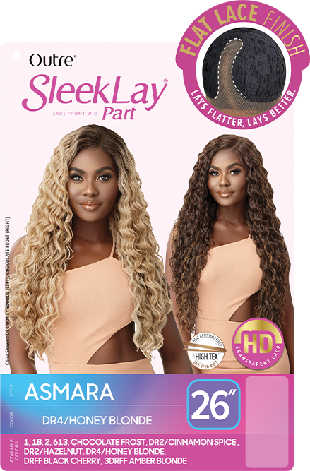 Outre Synthetic Sleeklay Part Lace Front Wig Asmara - Elevate Styles