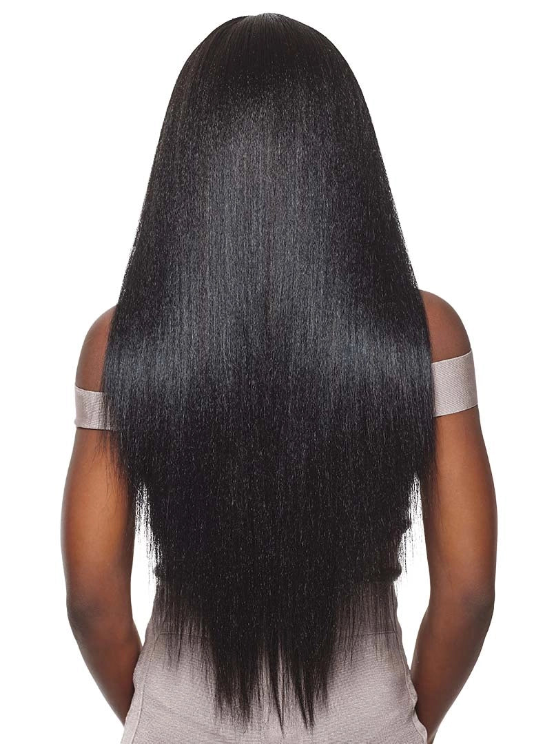 Purple Pack Brazilian Boutique 3 BUNDLE + Closure Virgin Volume Pressed 18" 20" 22" - Elevate Styles