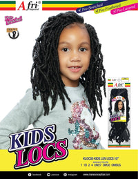 Thumbnail for Afri Naptural Synthetic Kids Crochet Braid Kids Locs Luv Locs 10