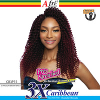 Thumbnail for Mane Concept Afri Naptural Caribbean Crochet Braid 3x Passion Water Wave 14