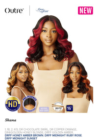 Thumbnail for Outre HD Pre-Plucked Lace Front Wig Shana 16