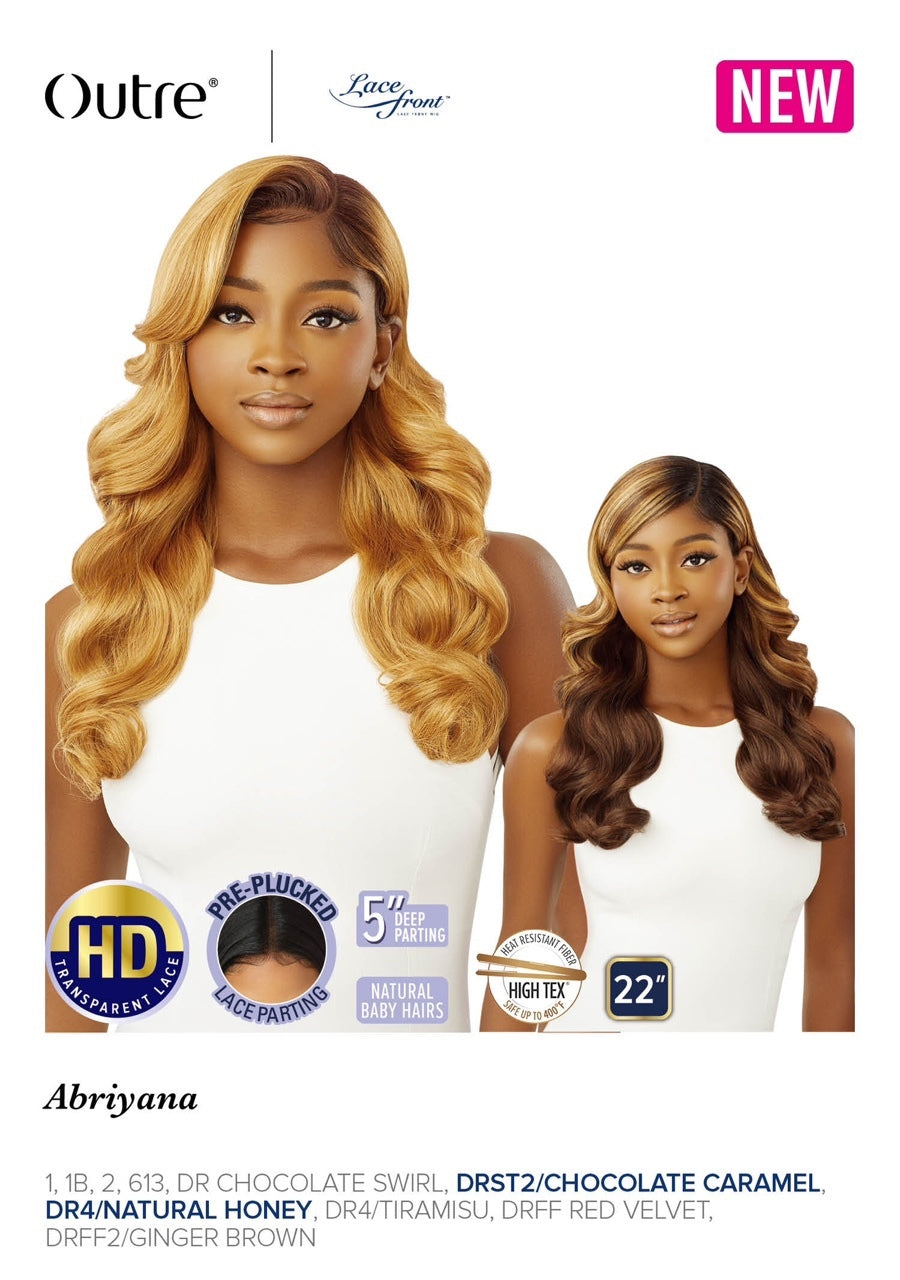 Outre HD Lace Front Wig Abriyana 22" - Elevate Styles