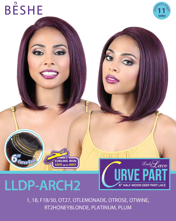 Beshe Deep Part Lace Curve Part Wig LLDP-ARCH2 - Elevate Styles