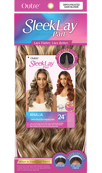 Thumbnail for Outre Synthetic Sleek Lay Part HD Transparent Lace Front Wig Analia 24