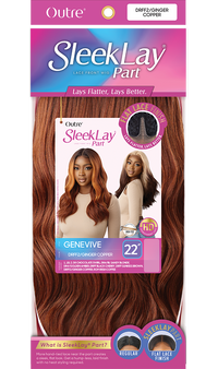 Thumbnail for Outre Synthetic Sleek Lay Part HD Transparent Lace Front Wig Genevive - Elevate Styles