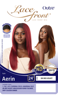 Thumbnail for Outre HD Lace Front Wig Aerin 24