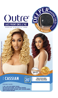 Thumbnail for Outre Premium Synthetic Lace Front Deluxe Wig Cassian 20