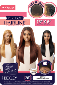 Thumbnail for Outre Perfect Hairline Lace Frontal HD Transparent 13