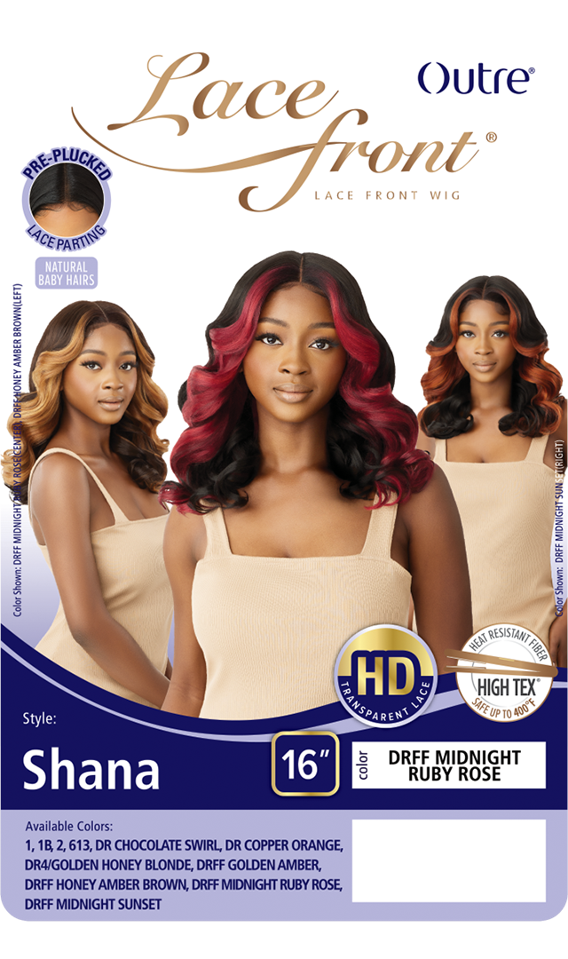 Outre HD Pre-Plucked Lace Front Wig Shana 16" - Elevate Styles