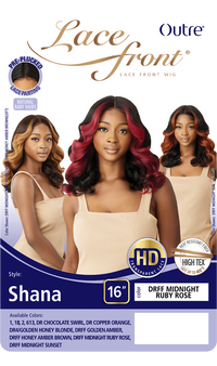 Thumbnail for Outre HD Pre-Plucked Lace Front Wig Shana 16