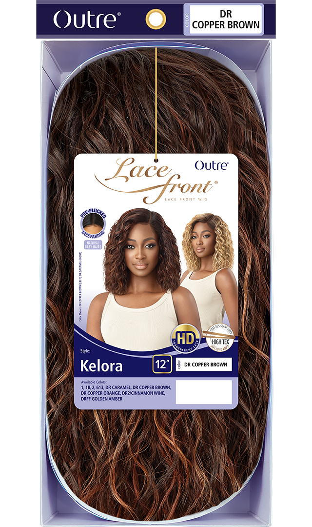 Outre HD Pre-Plucked Lace Front Wig Kelora 12" - Elevate Styles