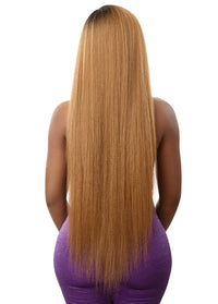 Thumbnail for Purple Pack Brazilian Boutique 3 BUNDLE + Closure Virgin Volume Pressed 26