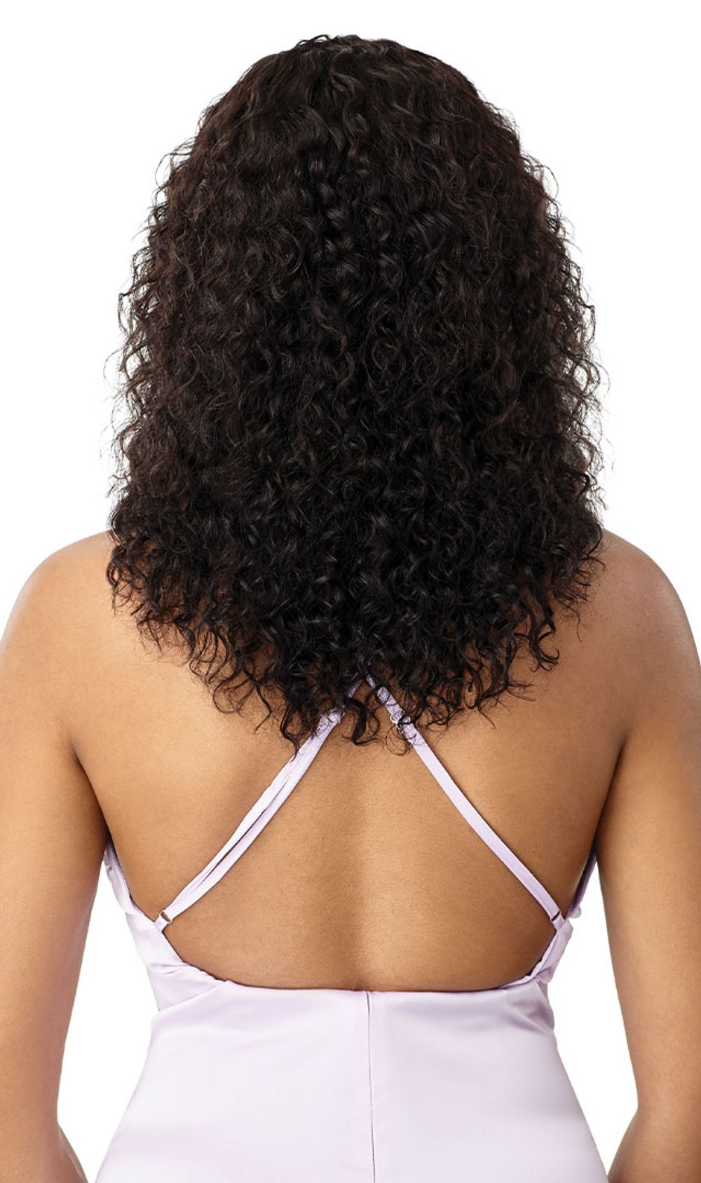 My Tresses Purple Label 7A Unprocessed Human Hair Full Cap Wig HH- Wet & Wavy Natural Curly 18" - Elevate Styles