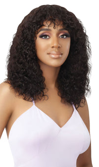 Thumbnail for My Tresses Purple Label 7A Unprocessed Human Hair Full Cap Wig HH- Wet & Wavy Natural Curly 18