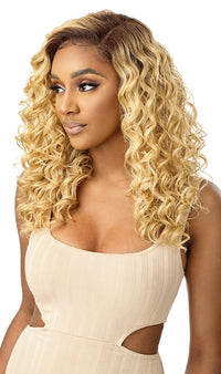 Thumbnail for Outre Premium Synthetic Lace Front Deluxe Wig Cassian 20