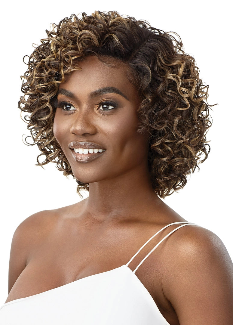 Outre Synthetic Pre-Plucked HD Transparent Lace Front Wig Every 24 - Elevate Styles