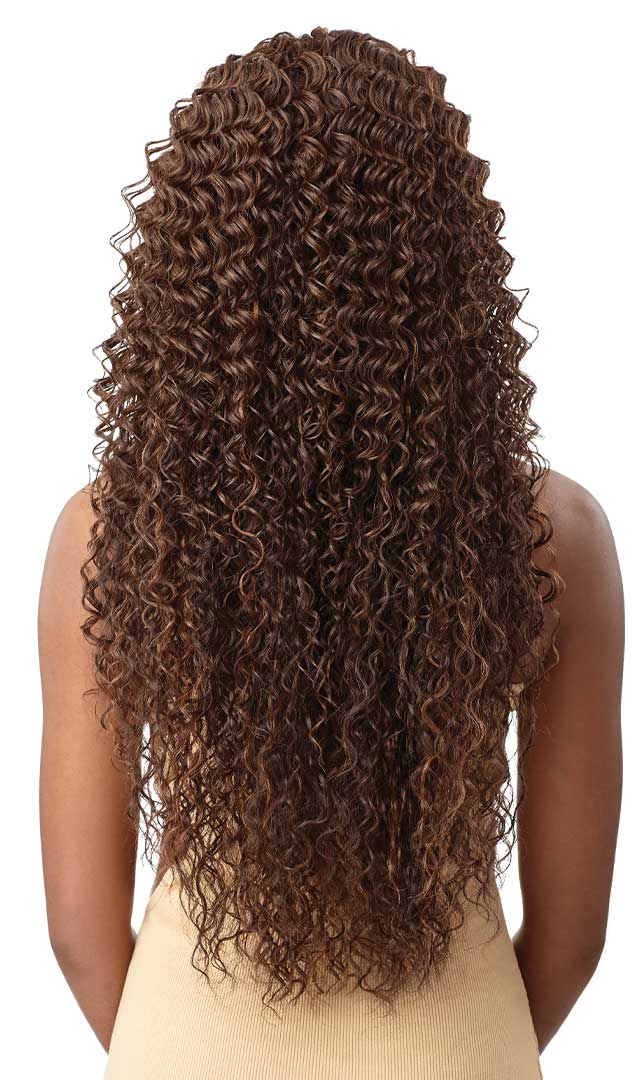 Outre 360 Frontal Lace 13"x 6" HD Transparent Lace Front Wig Kayreena 28" - Elevate Styles