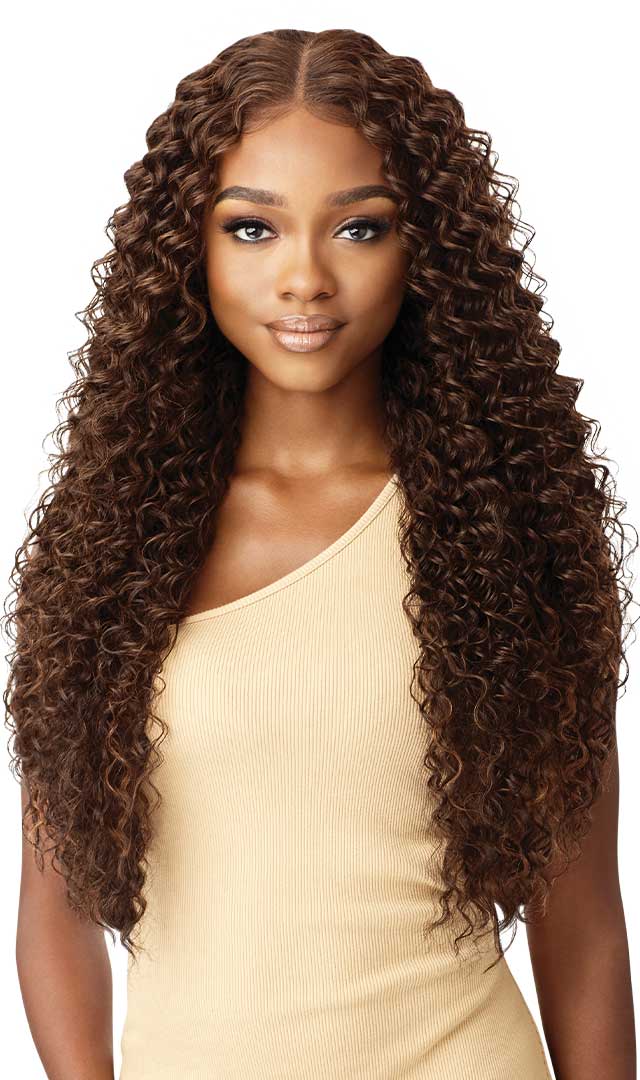 Outre 360 Frontal Lace 13"x 6" HD Transparent Lace Front Wig Kayreena 28" - Elevate Styles