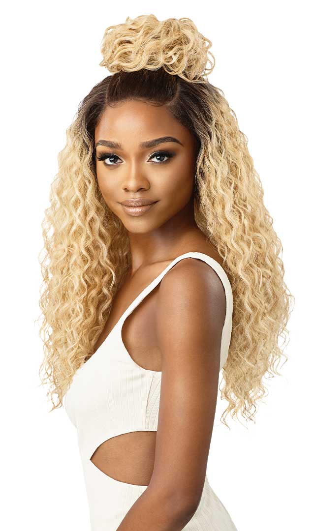 Outre 360 Frontal Lace 13"x 6" HD Transparent Lace Front Wig Roshan - Elevate Styles