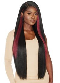 Thumbnail for Outre HD Melted Hairline Lace Front Wig Makeida 34