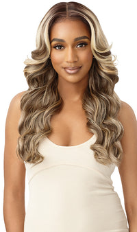 Thumbnail for Outre Synthetic Sleek Lay Part HD Transparent Lace Front Wig Analia 24