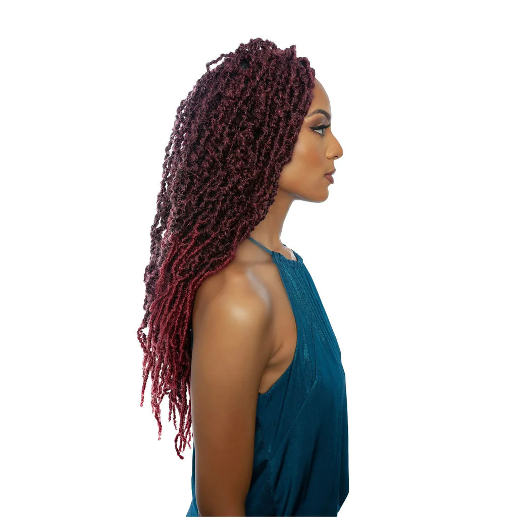 Mane Concept Afri Naptural Crochet Braid 2X Coolie Butterfly LOC 20"  LOC209 - Elevate Styles