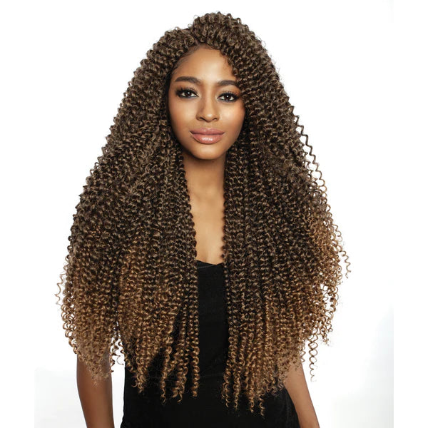 Mane Concept Afri Naptural Caribbean Crochet Braid 3x Passion Water Wave 22" CB3P2202 - Elevate Styles