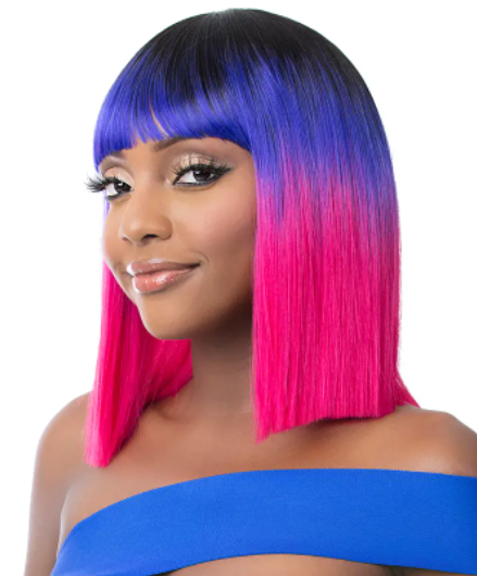 Its a Wig Premium China Bang Medium Straight Wig Bobo - Elevate Styles