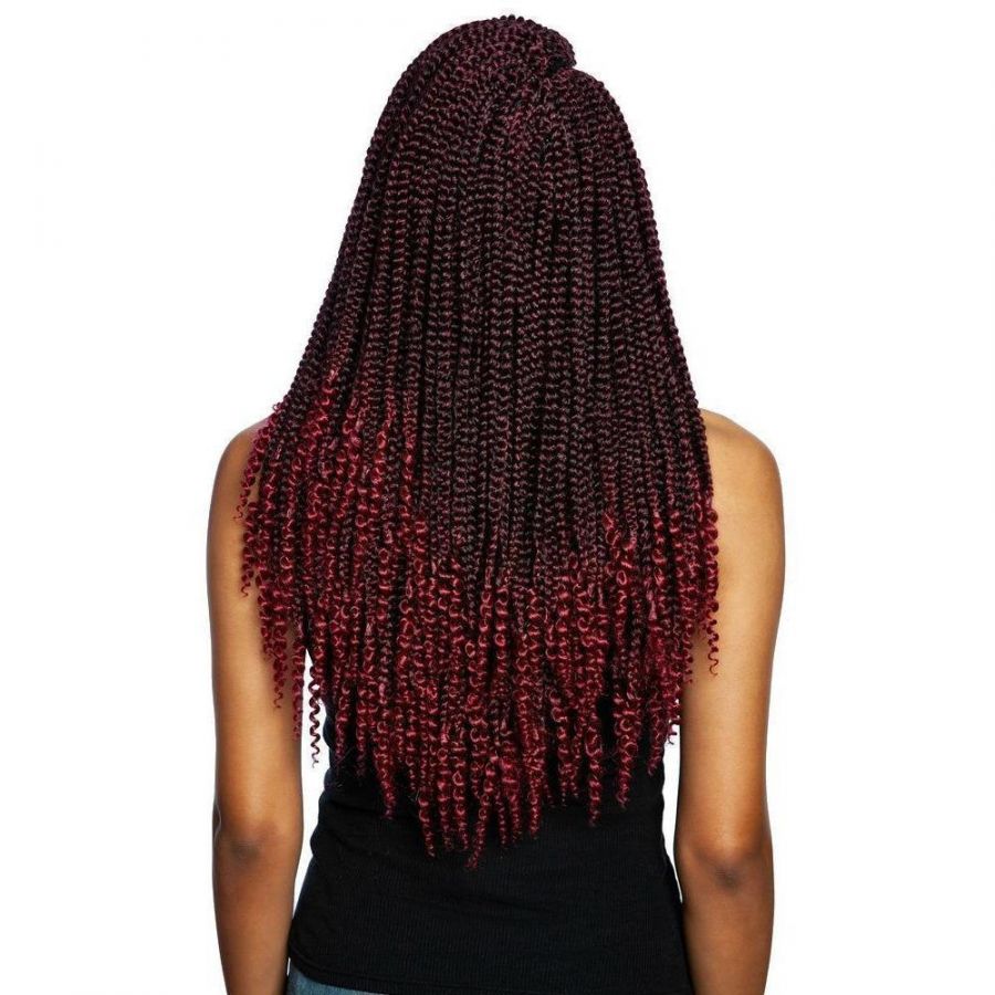 Mane Concept Afri Naptural Crochet Braid 3X Coily Ends Box Braid 18" BOX307 - Elevate Styles