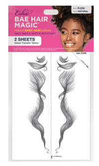 Thumbnail for Esha Bae Hair Magic Instant Baby Hair Tattoos 2 SHEETS - Elevate Styles