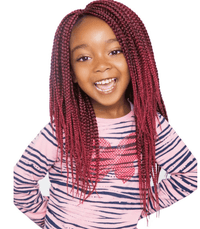 Thumbnail for Afri Naptural Synthetic Kids Crochet Braid Kids Rock Box Braid 12