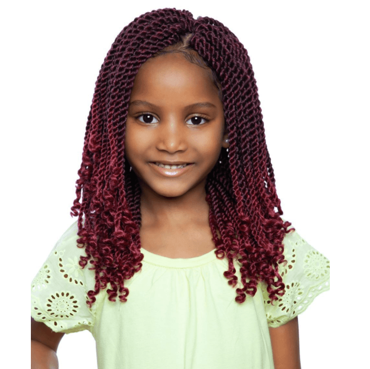 Afri Naptural Synthetic Kids Crochet Braid Kids Rock Juju Kinky Twist 10" KR08 - Elevate Styles