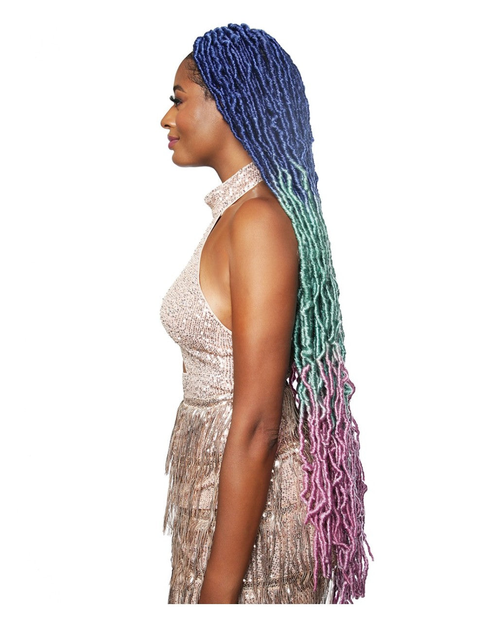 Afri-Natural Crochet Loop Pre-Stretched 3X Luv Locs 36" LOC315 - Elevate Styles