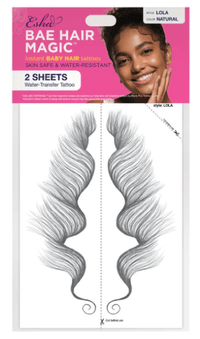 Thumbnail for Esha Bae Hair Magic Instant Baby Hair Tattoos 2 SHEETS - Elevate Styles