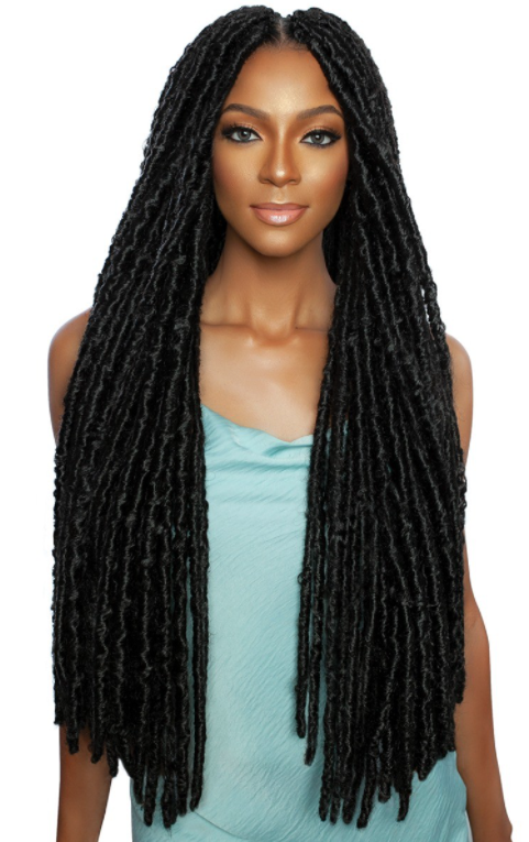 Mane Concept Afri Naptural Crochet Braid Mermaid Waist Locs 30" LOC104 - Elevate Styles