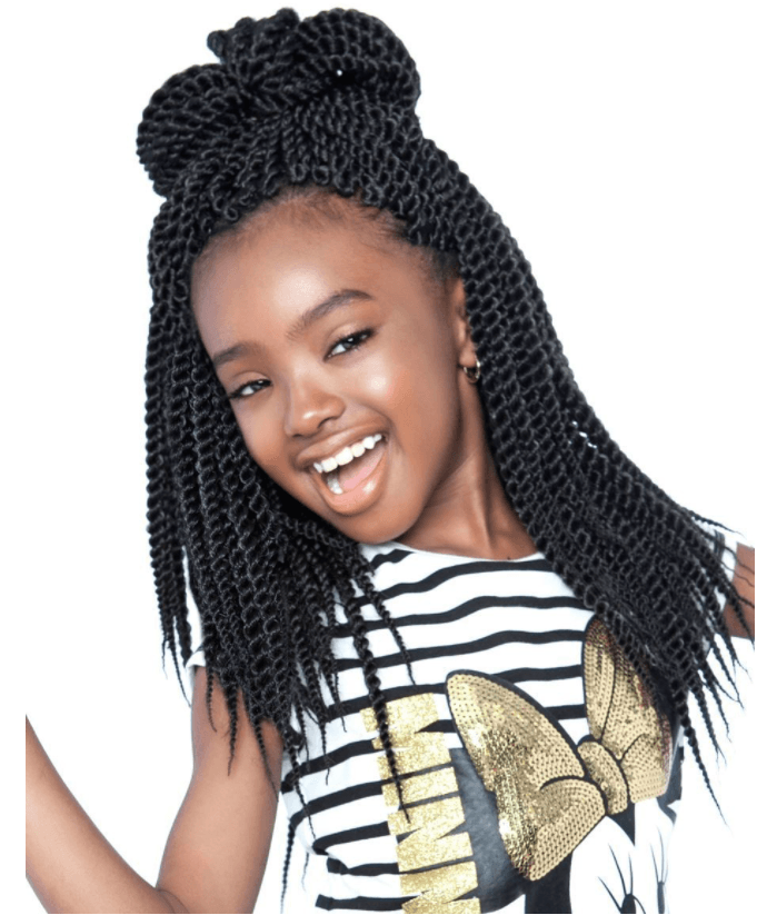 Afri Naptural Synthetic Kids Crochet Braid Kids Rock Senegalese Twist 12" KR03 - Elevate Styles