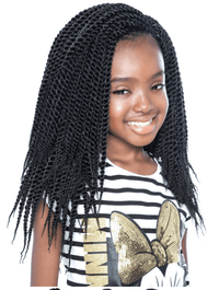 Thumbnail for Afri Naptural Synthetic Kids Crochet Braid Kids Rock Senegalese Twist 12