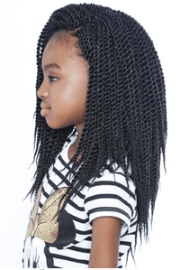 Thumbnail for Afri Naptural Synthetic Kids Crochet Braid Kids Rock Senegalese Twist 12