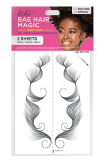 Thumbnail for Esha Bae Hair Magic Instant Baby Hair Tattoos 2 SHEETS - Elevate Styles