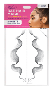 Thumbnail for Esha Bae Hair Magic Instant Baby Hair Tattoos 2 SHEETS - Elevate Styles