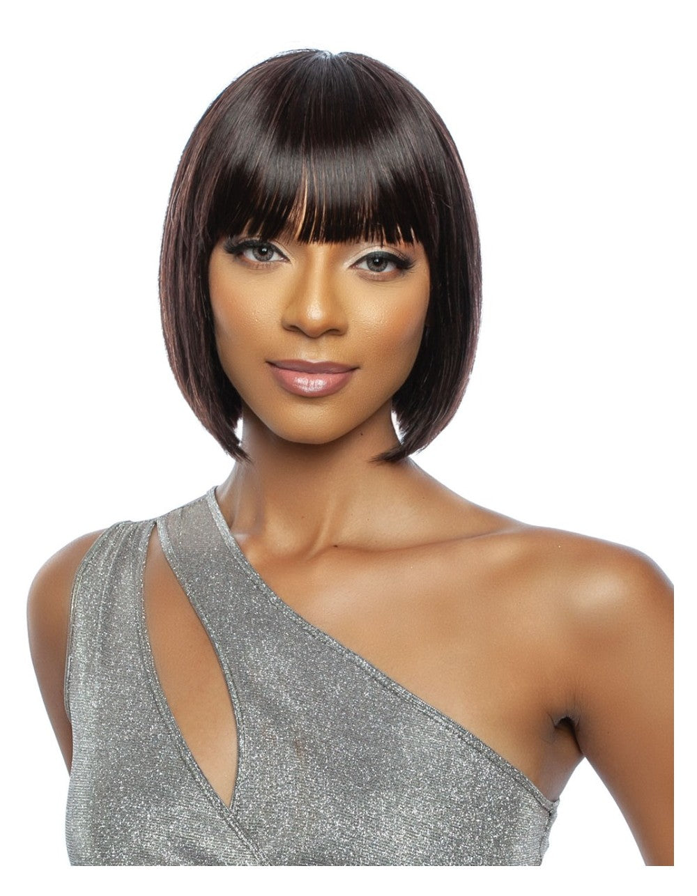 Mane Concept 11A 100% Unprocessed Human Hair Refined Bob With Bang 10" TR1131 - Elevate Styles